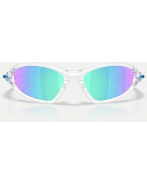 Oakley Portal jacket® ovale sonnenbrille mit blau verspiegelten gläsern