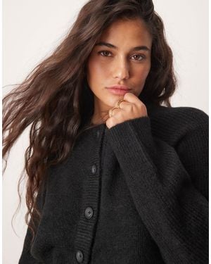 SELECTED Femme Knitted Cardigan - Black
