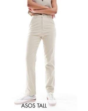 ASOS Asos Design Tall Chino Pants - Natural