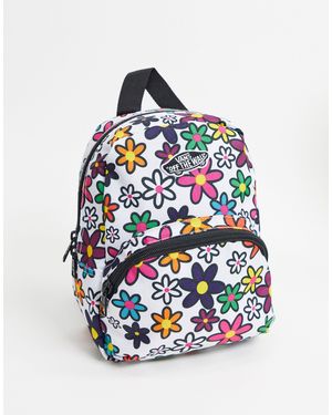 Vans Got This Floral Mini Backpack - White