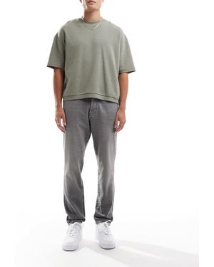 Only & Sons Yoke Tapered Fit Jeans - Grey