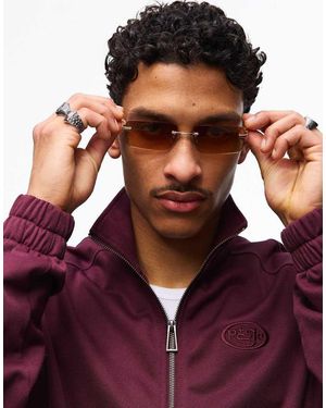 Bershka Zonnebril Zonder Montuur - Paars