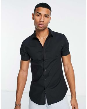 New Look – kurzärmliges hemd - Schwarz