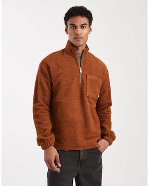 Farah – boxdale – sweatshirt - Braun