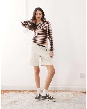 Gramicci Pantalones Cortos Beis Grisáceo G De - Neutro