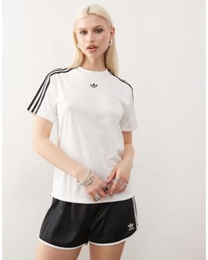adidas Originals Adicolor Jacquard T-shirt - Natural