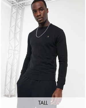 Farah Tall – tim – sweatshirt - Schwarz