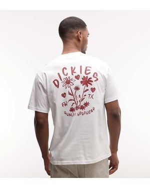Dickies Cherry Fork Backprint T-shirt - White