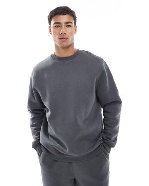 ASOS Sweat ras - Gris