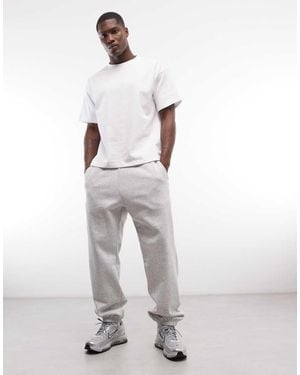 Weekday Loose Fit Straight Leg Joggers - Grey