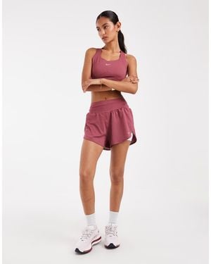 Nike Tempo Dri-Fit Mesh 2-In-1 Short - Rood