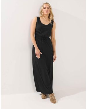 Long Tall Sally Tie Waist Maxi Dress - Black