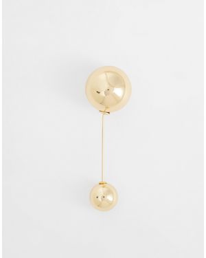 ASOS Ruching Pin - White