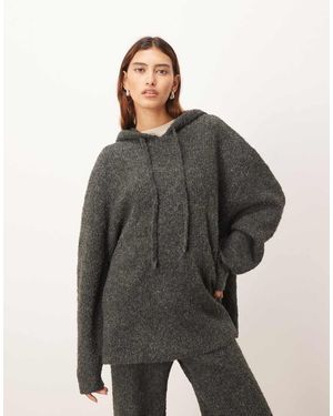ARRANGE Sudadera Con Capucha De Bouclé De (Parte De Un Conjunto) - Gris