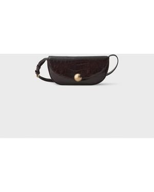 Stradivarius Crossbody Bag With Hemispherical Clasp - White
