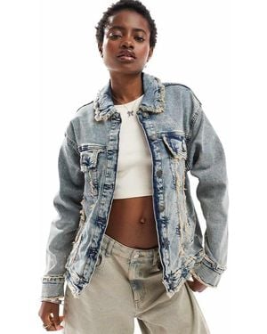 Chaqueta vaquera mujer rebajas hotsell