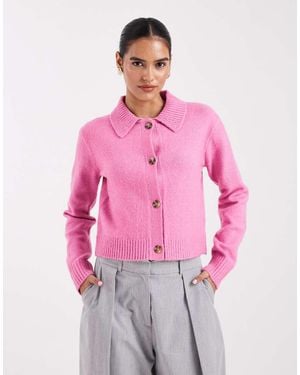 Threadbare Vest Met Kraagje - Roze