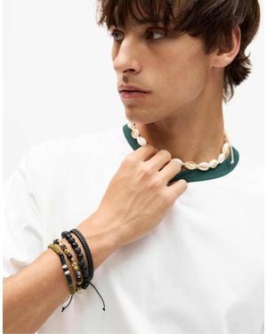 Pull&Bear – 4er-pack armbänder - Mehrfarbig