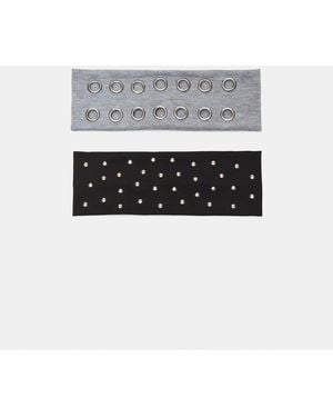 Stradivarius Set Van 2 Haarbanden Met Studs - Grijs