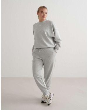 Aim'n Light Melange Comfy Modal Trousers - Grey
