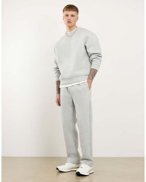 River Island Premium Regular Fit Joggers - White