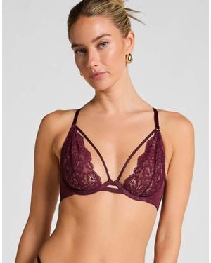 Hunkemöller Cinnamon Valentine Non-Padded Underwired Bra - Grey
