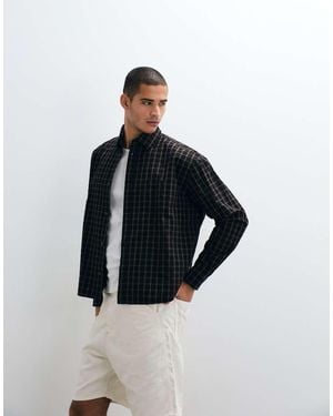 Weekday Oversized Boxy Fit Shirt - Blue