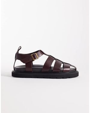 Walk London Fisherman Sandal - Brown