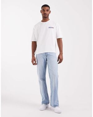 ASOS – weit geschnittene schlagjeans - Blau