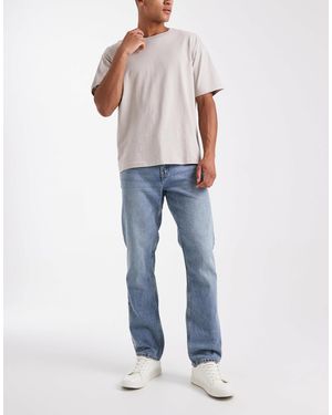 New Look – gerade geschnittene jeans - Blau