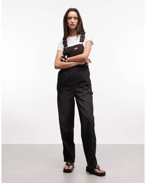 Dickies – classic – jeans-latzhose - Weiß