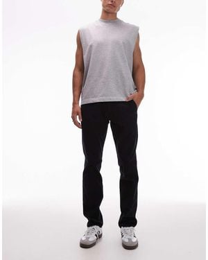 Wrangler Regular Fit Chino Trousers - Grey