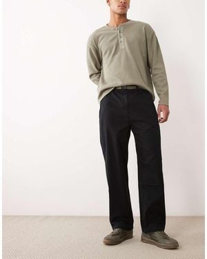 Polo Ralph Lauren Straight Leg Trousers - Black