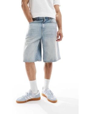 Only & Sons Baggy Fit Denim Short - Blue