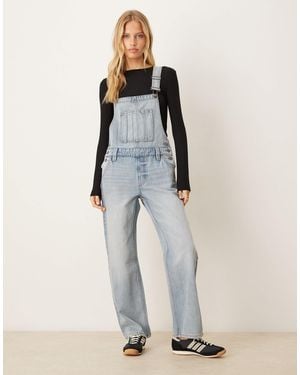 Cotton On – jeans-latzhose - Weiß