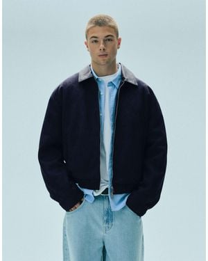 Pull&Bear Jacke - Blau