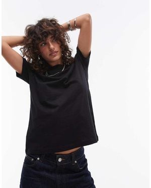 Camisetas y tops en Negro de Mango de mujer Lyst