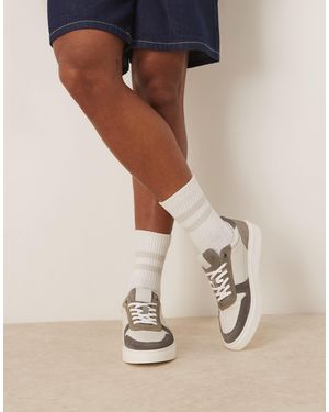 ASOS Paneled Sneakers - Natural