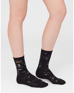 Calzedonia Astrology Collection Socks - Black