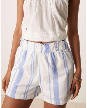 Jdy Pull On Relaxed Shorts - Natural