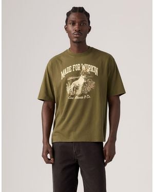 Levi's Workwear Graphic Print T-Shirt - Green