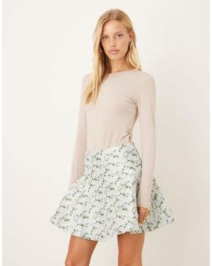 Sister Jane Minigonna Jacquard - Neutro