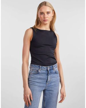 Pieces – nahtloser body - Blau