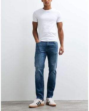 Jack & Jones Clark Straight Fit Jeans - Blue