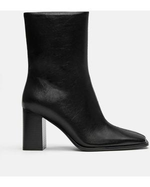 Pull&Bear – stiefeletten - Schwarz