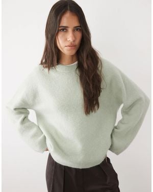 ARKET Super Soft Alpaca And Wool Relaxed Jumper - Grey