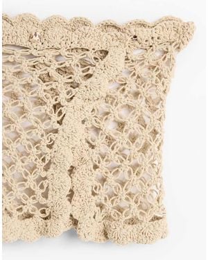 Desigual Short Crochet Pareo - Natural