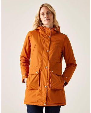 Regatta Voltera Waterproof Rainwear Heated Jacket - Orange