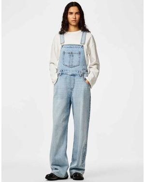 Pieces Trousers - Blue