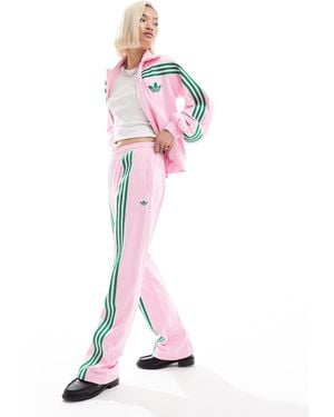 adidas Originals Classics Velvet Track Trousers - Pink